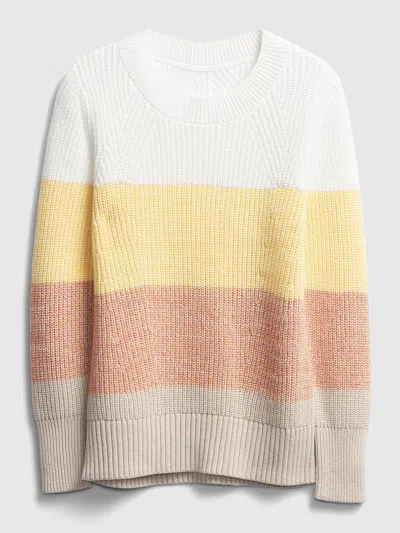 Gap Relaxed Ribbed Crewneck Sweater