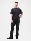 Gap Relaxed Straight Jeans In Black