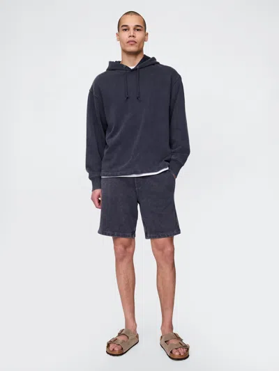 Gap Relaxed Sweat Shorts In Navy Uniform