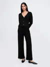 Gap Relaxed Sweater Pants In Black