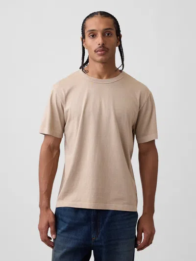 Gap Relaxed T-shirt In Brown
