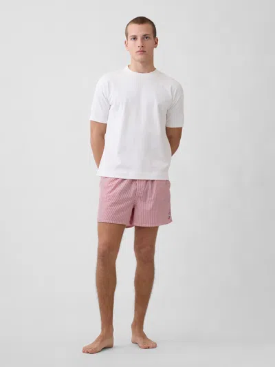 Gap Robert Indiana Love Poplin Pj Boxer Shorts In White
