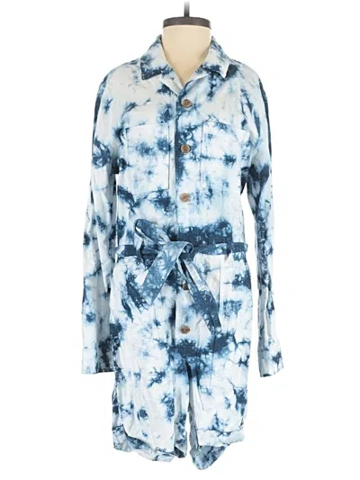 Pre-owned Gap Romper In Blue