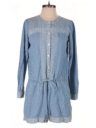 Pre-owned Gap Romper In Blue