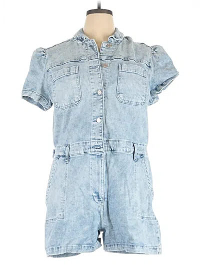 Pre-owned Gap Romper In Blue