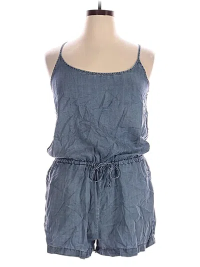 Pre-owned Gap Romper In Blue