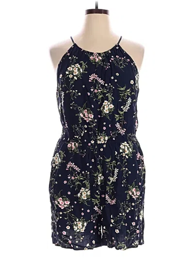 Pre-owned Gap Romper In Blue