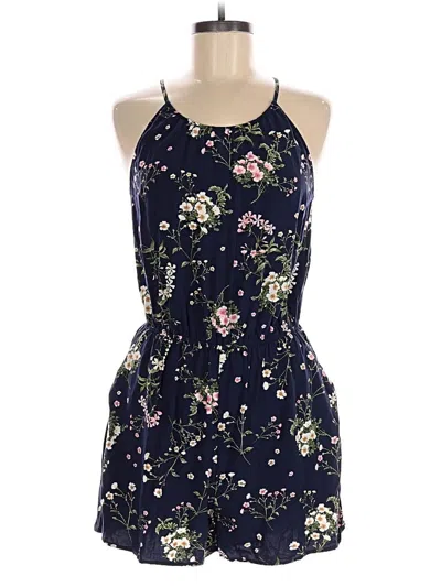 Pre-owned Gap Romper In Blue