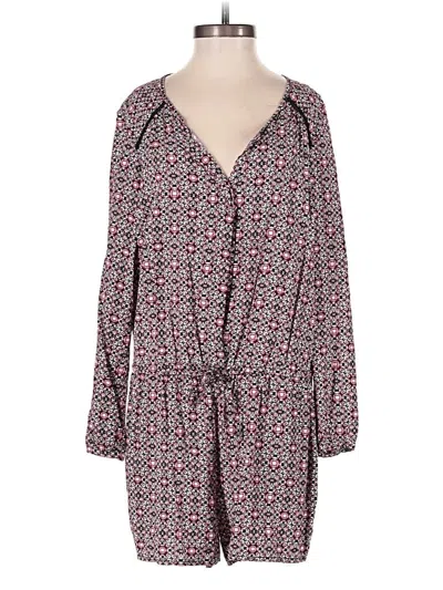 Pre-owned Gap Romper In Burgundy