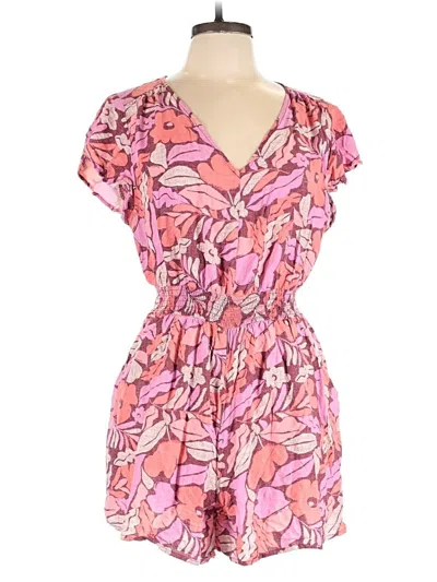 Pre-owned Gap Romper In Pink