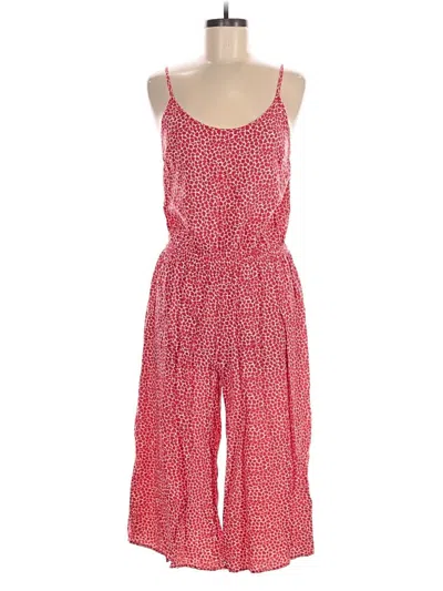 Pre-owned Gap Romper In Red
