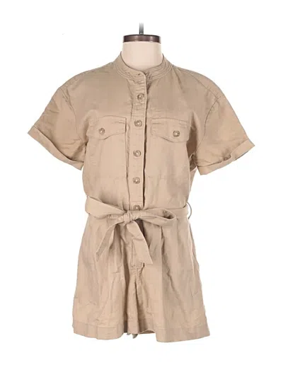 Pre-owned Gap Romper In Tan