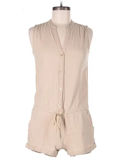 Pre-owned Gap Romper In Tan