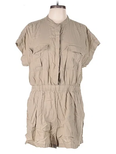 Pre-owned Gap Romper In Tan