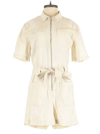 Pre-owned Gap Romper In White