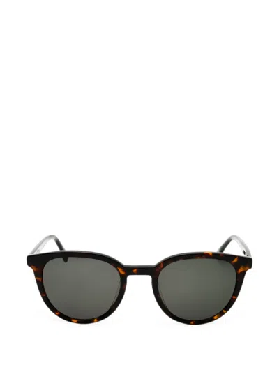 Gap Round-frame Sunglasses In Black