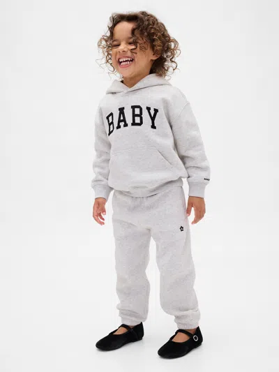 Gap × Sandy Liang Baby & Toddler Vintagesoft Logo Joggers In Gray