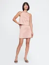Gap Satin Mini Skirt In Primitive Pink