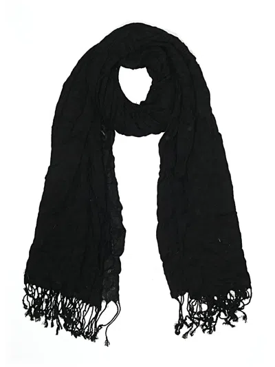 Pre-owned Gap Scarf In Black