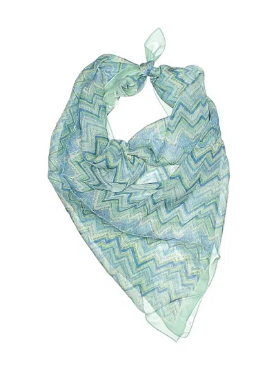 Pre-owned Gap Scarf In Blue