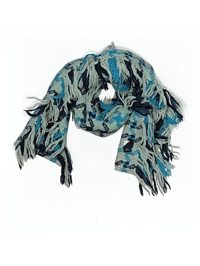 Pre-owned Gap Scarf In Blue