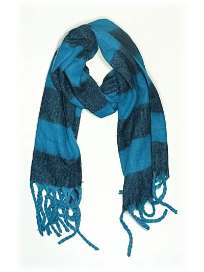 Pre-owned Gap Scarf In Blue