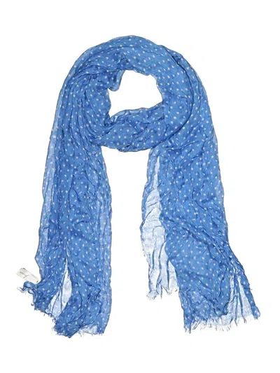 Pre-owned Gap Scarf In Blue