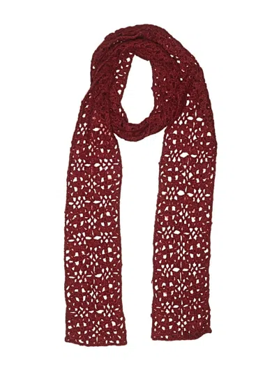 Pre-owned Gap Scarf In Red