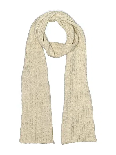 Pre-owned Gap Scarf In White