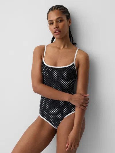 Gap Scoop Neck Swimsuit In Black