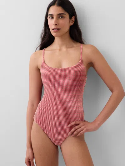 Gap Scoop Neck Swimsuit In Pink