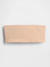 Gap Secondskin Bandeau Bralette In Brush Beige