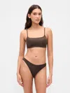Gap Secondskin Bralette In Green