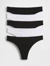 Gap Secondskin Thong (5-pack) In Multi