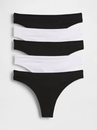 Gap Secondskin Thong (5-pack) In Multi