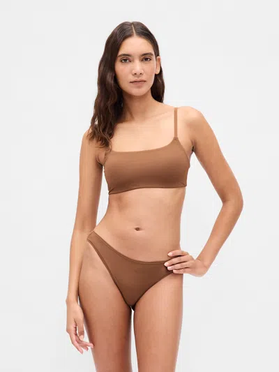 Gap Secondskin Thong In Brown