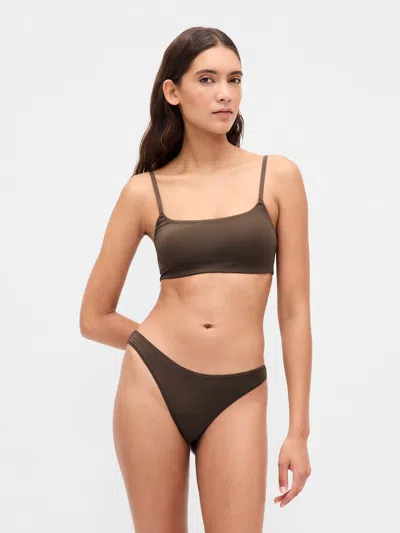Gap Secondskin Thong In Green
