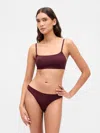 Gap Secondskin Thong In Red