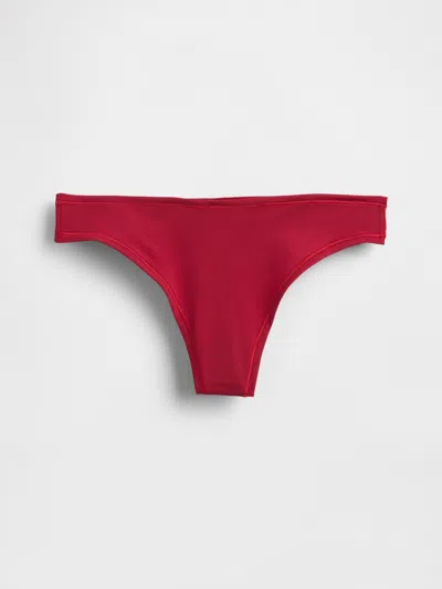 Gap Secondskin Thong In Red