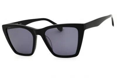 Gap Sgp020 Rectangular Acetate Sunglasses In Black