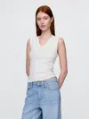 Gap Sheer Modern Rib Tank Top