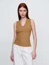 Gap Sheer Modern Rib Tank Top