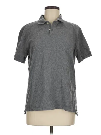 Pre-owned Gap Short Sleeve Button Down Shirt In Gray