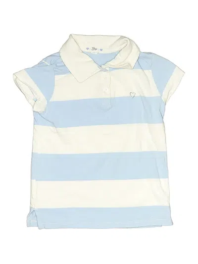 Pre-owned Gap Kids' Short Sleeve Polo Shirt In Blue