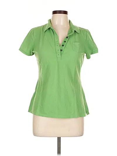 Pre-owned Gap Short Sleeve Polo Shirt In Green