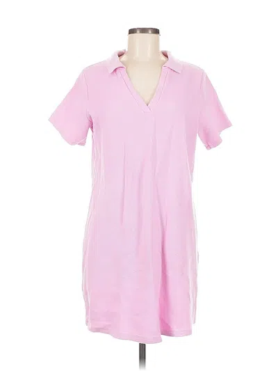 Pre-owned Gap Short Sleeve Polo Shirt In Pink