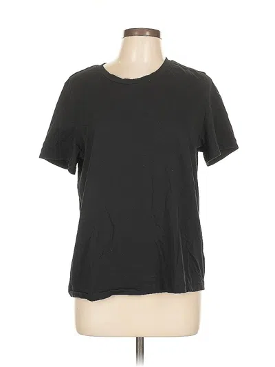 Pre-owned Gap Short Sleeve T-shirt In Black