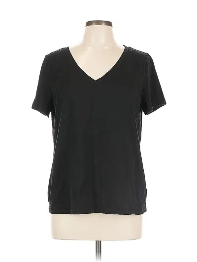 Pre-owned Gap Short Sleeve T-shirt In Black