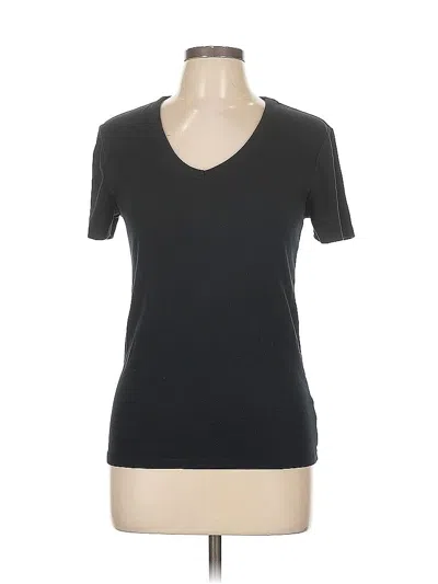 Pre-owned Gap Short Sleeve T-shirt In Black