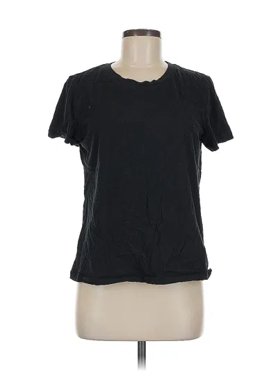 Pre-owned Gap Short Sleeve T-shirt In Black